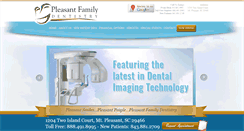 Desktop Screenshot of pleasantfamilydentistry.com